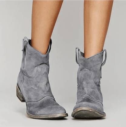 Charlotte – Western Ankle Boots