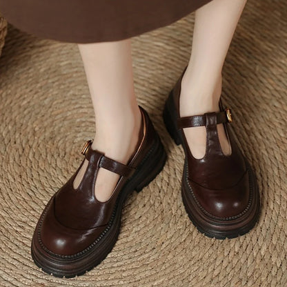 Elin | Buckled Mary Jane Shoes