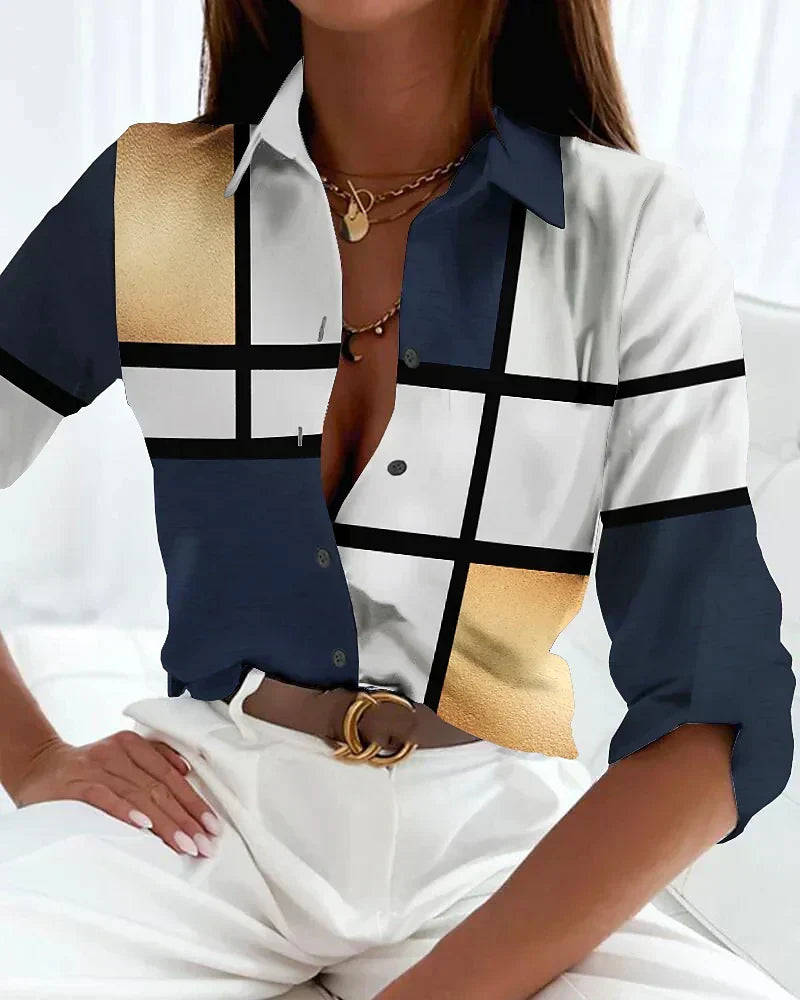 Dayanara | Contemporary Printed Blouse