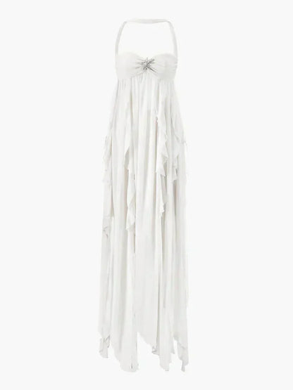 Sloane | Romantic Ruffle Maxi Dress
