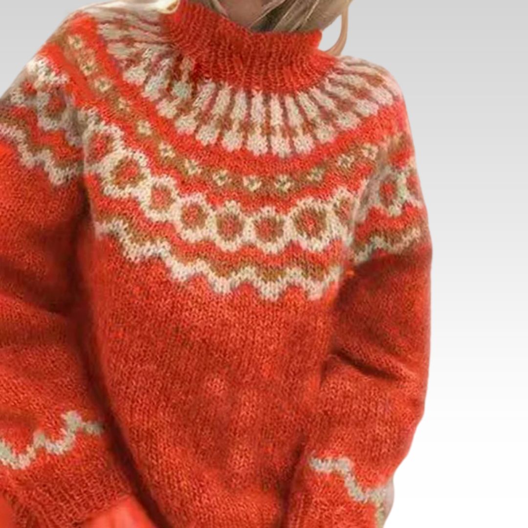 Millicent – Fair Isle Knit Sweater