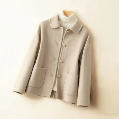 Angelique – Pearl Button Short Jacket