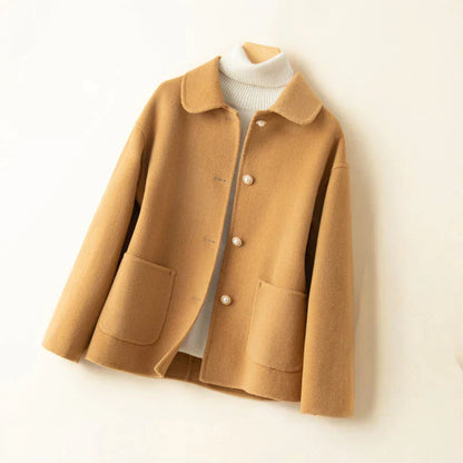 Angelique – Pearl Button Short Jacket