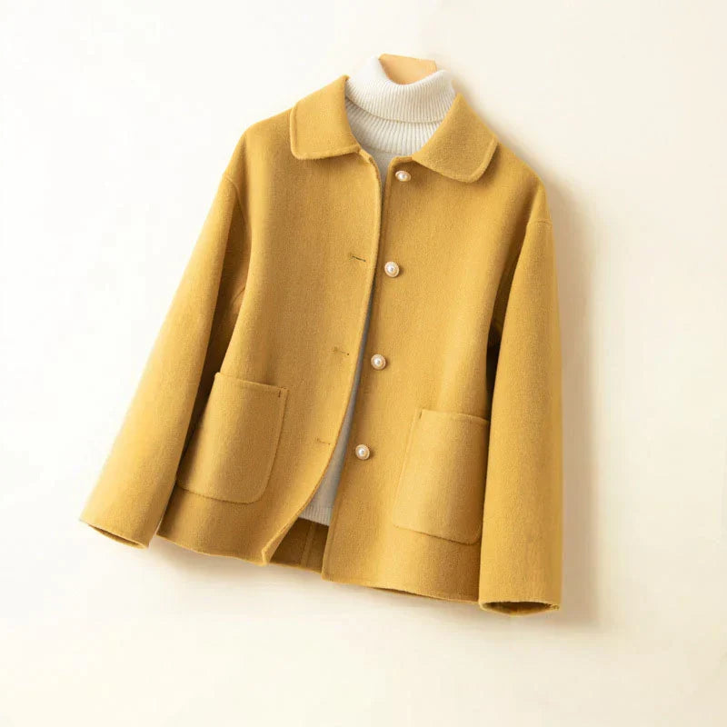 Angelique – Pearl Button Short Jacket
