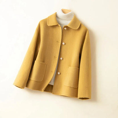 Angelique – Pearl Button Short Jacket