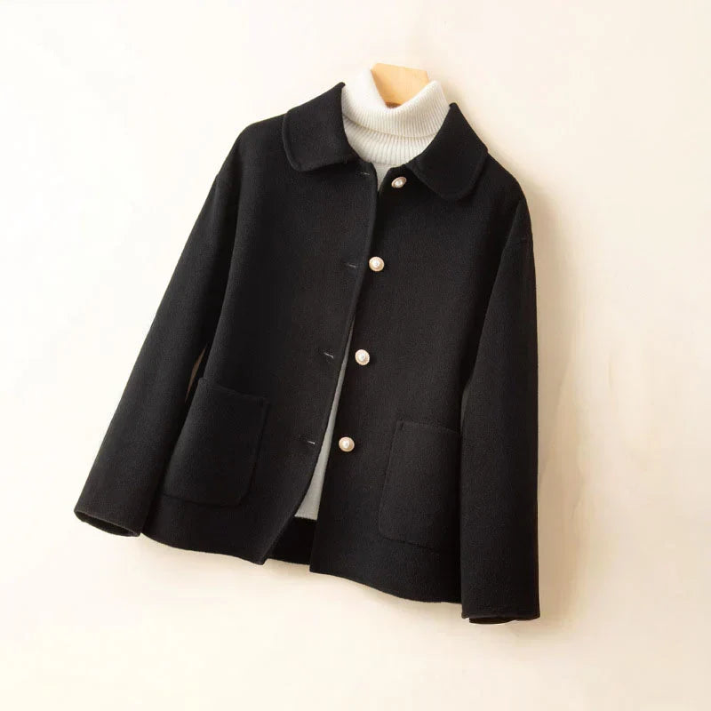 Angelique – Pearl Button Short Jacket