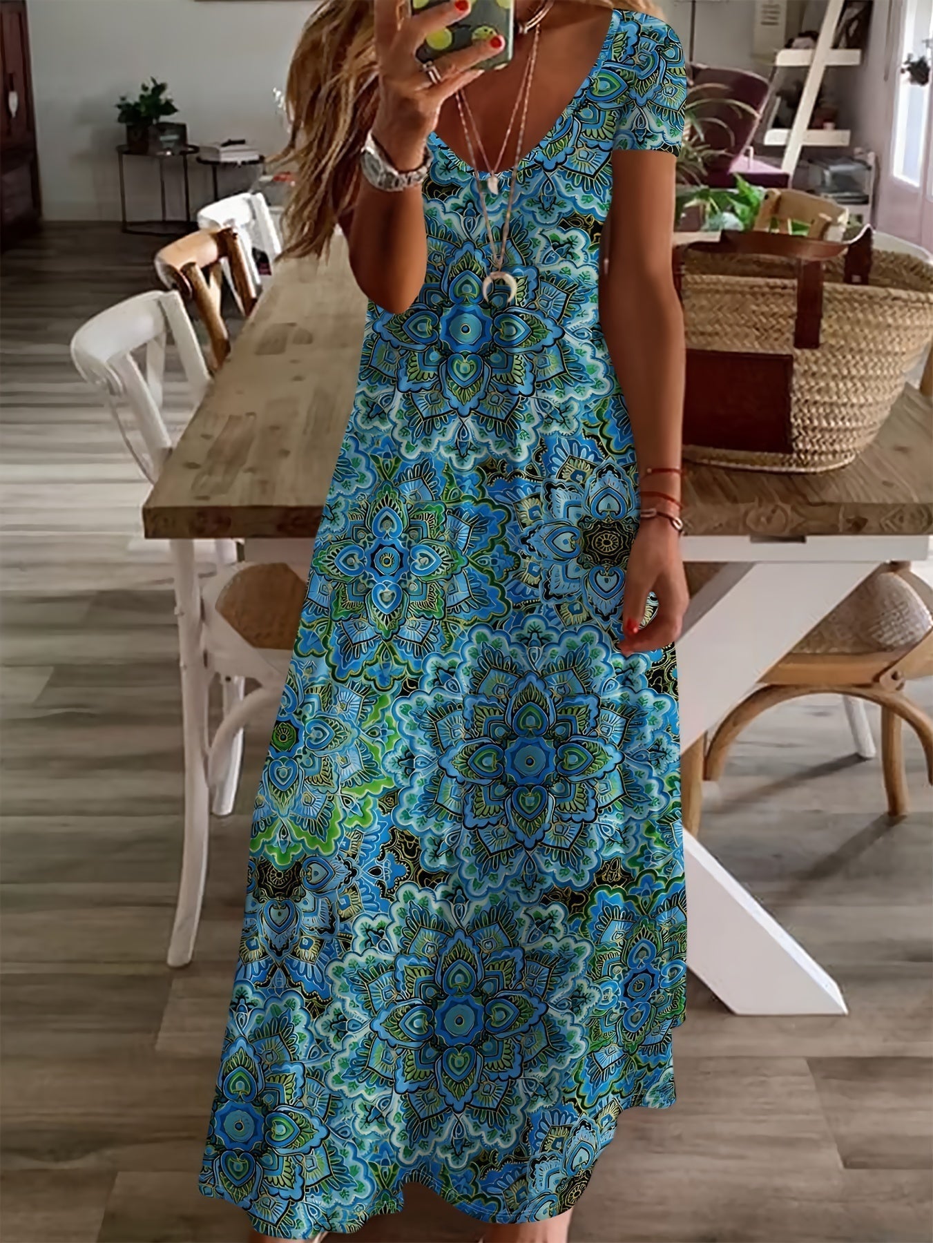 Robyn | Artistic Tummy-Flattering Dress