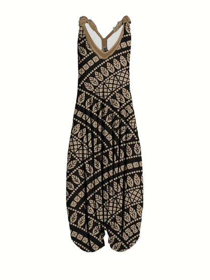 Reva | Printed Harem Jumpsuit