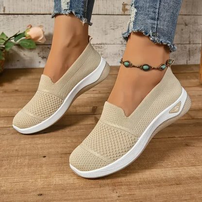 Isabel – Orthopedic Knit Slip-On Sneakers