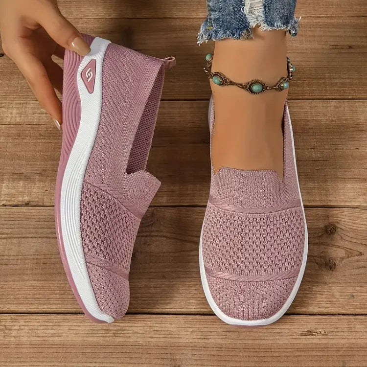 Isabel – Orthopedic Knit Slip-On Sneakers