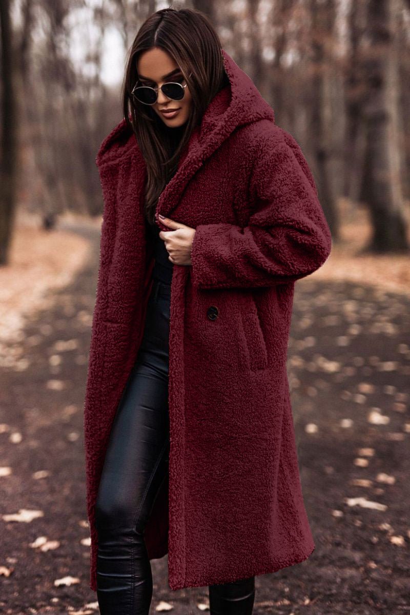 Yolanda – Oversized Teddy Coat