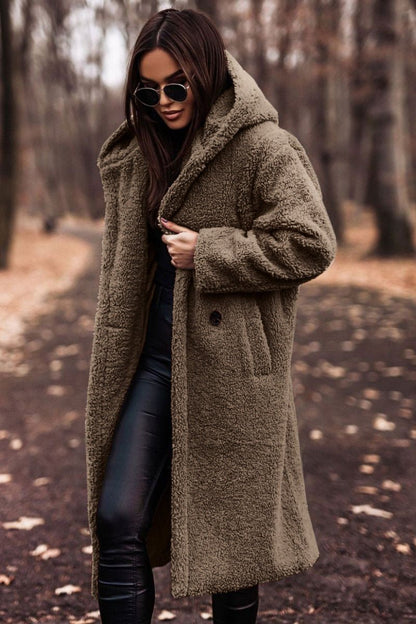 Yolanda – Oversized Teddy Coat