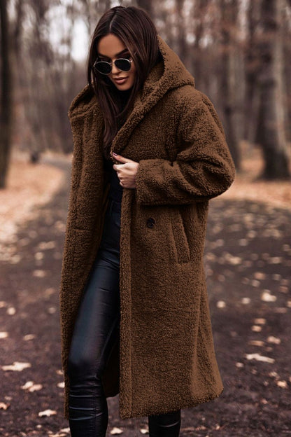 Yolanda – Oversized Teddy Coat