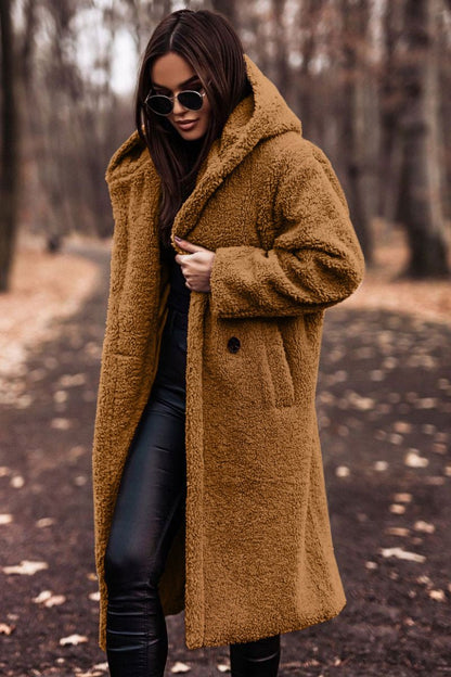 Yolanda – Oversized Teddy Coat