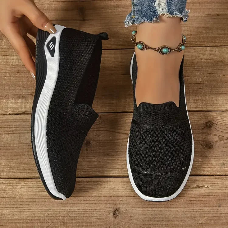 Isabel – Orthopedic Knit Slip-On Sneakers