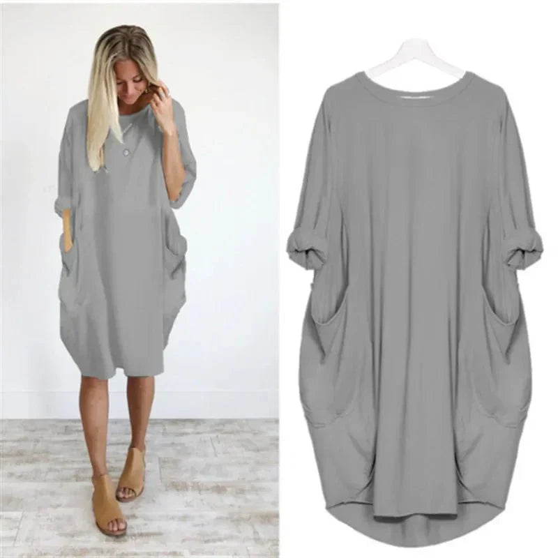 Greer | Elegant Pocket Dress