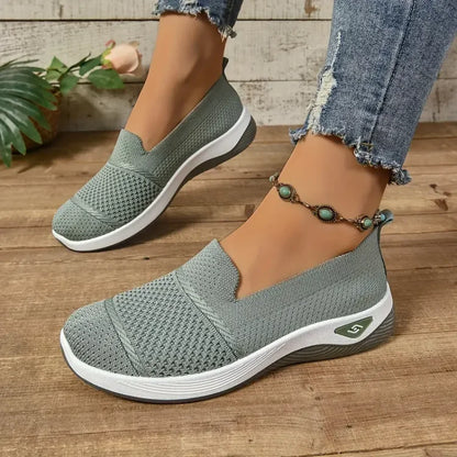 Isabel – Orthopedic Knit Slip-On Sneakers