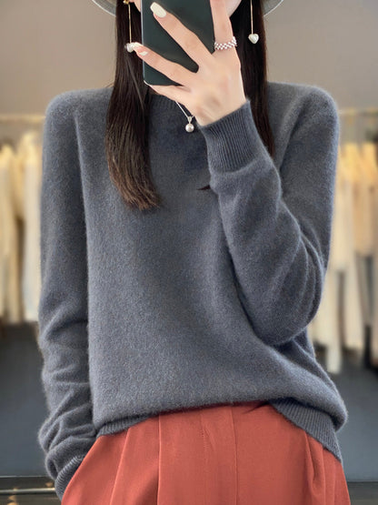 Trudy – Soft Knit Round Neck Sweater