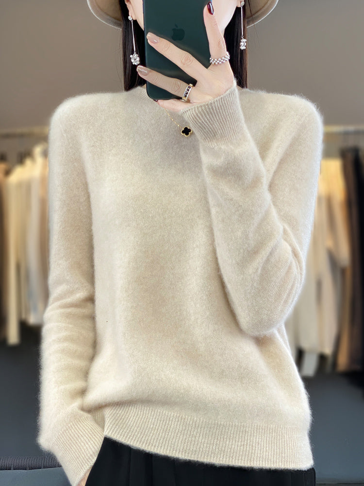 Trudy – Soft Knit Round Neck Sweater