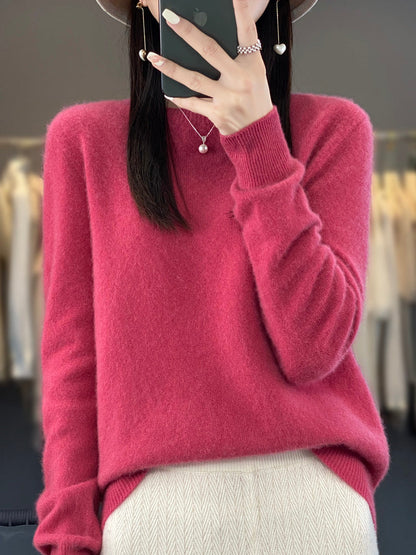Trudy – Soft Knit Round Neck Sweater