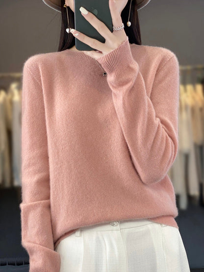 Trudy – Soft Knit Round Neck Sweater