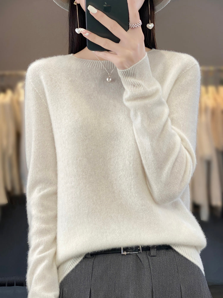 Trudy – Soft Knit Round Neck Sweater