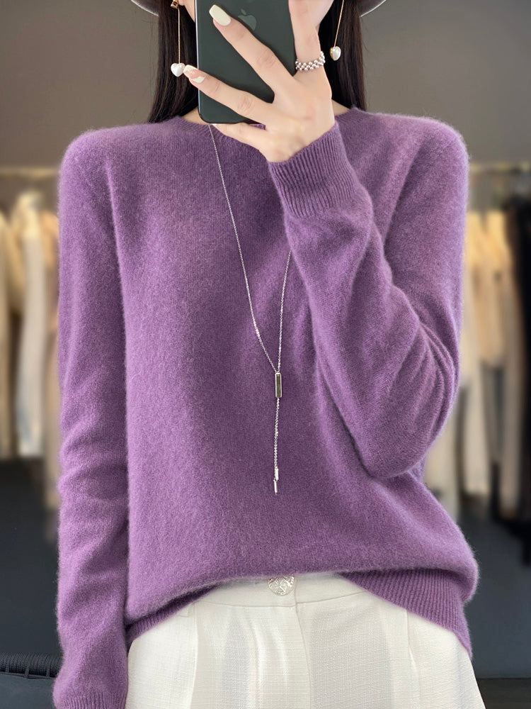 Trudy – Soft Knit Round Neck Sweater