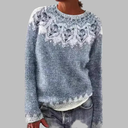 Rebecca – Nordic Fair Isle Knit Sweater