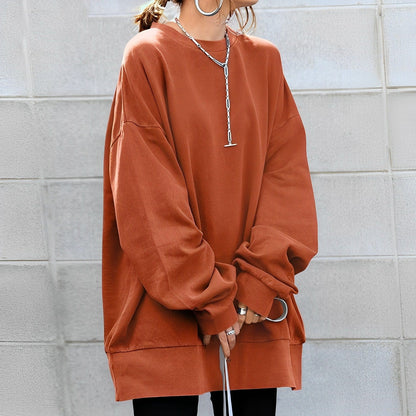 Emily – Oversized Relaxed Crewneck Sweatshirt