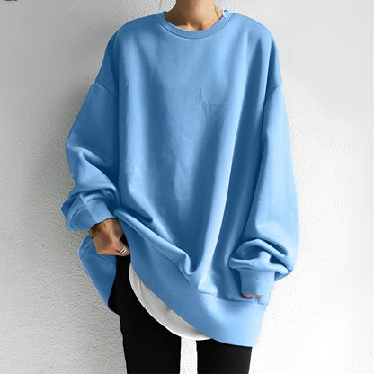 Emily – Oversized Relaxed Crewneck Sweatshirt