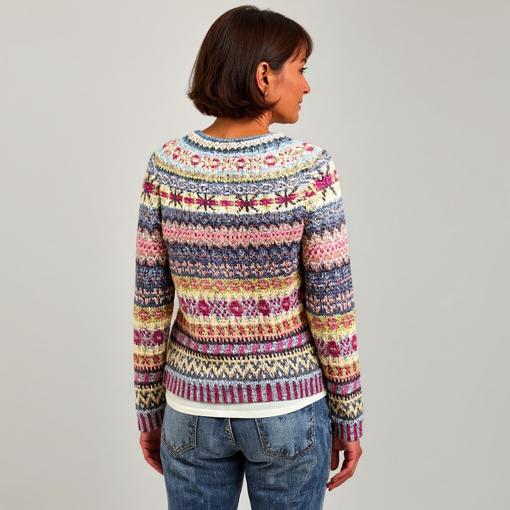 Amy – Fair Isle Knit Sweater