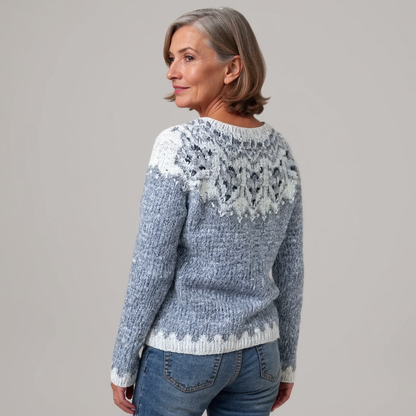 Rebecca – Nordic Fair Isle Knit Sweater