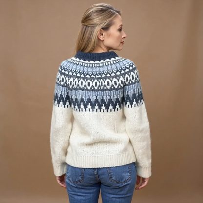 Kimberly – Nordic Fair Isle Knit Sweater