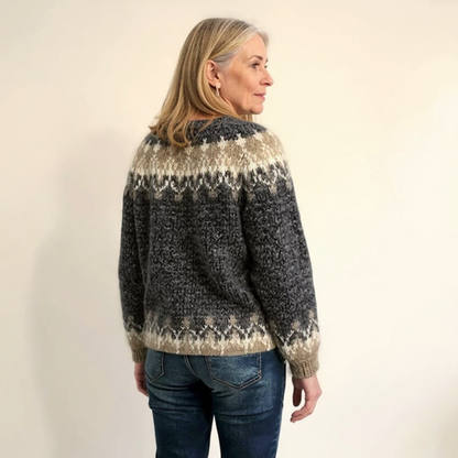 Selma – Nordic Fairisle Knit Sweater