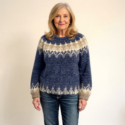 Selma – Nordic Fairisle Knit Sweater
