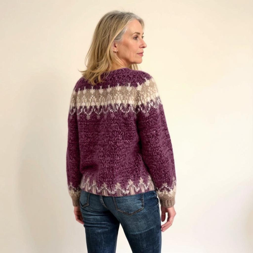 Selma – Nordic Fairisle Knit Sweater