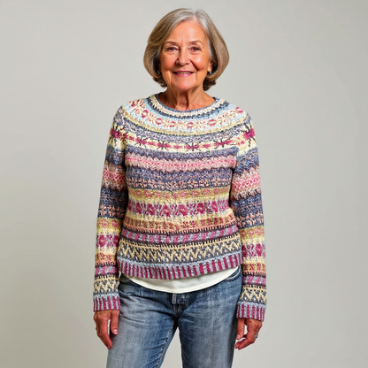 Amy – Fair Isle Knit Sweater