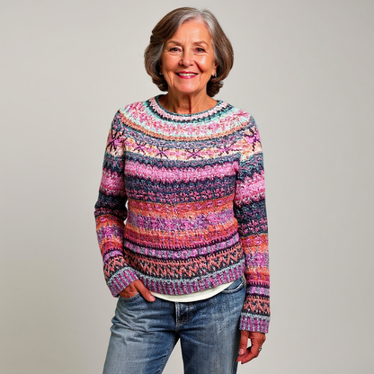 Juanita – Striped Knit Sweater