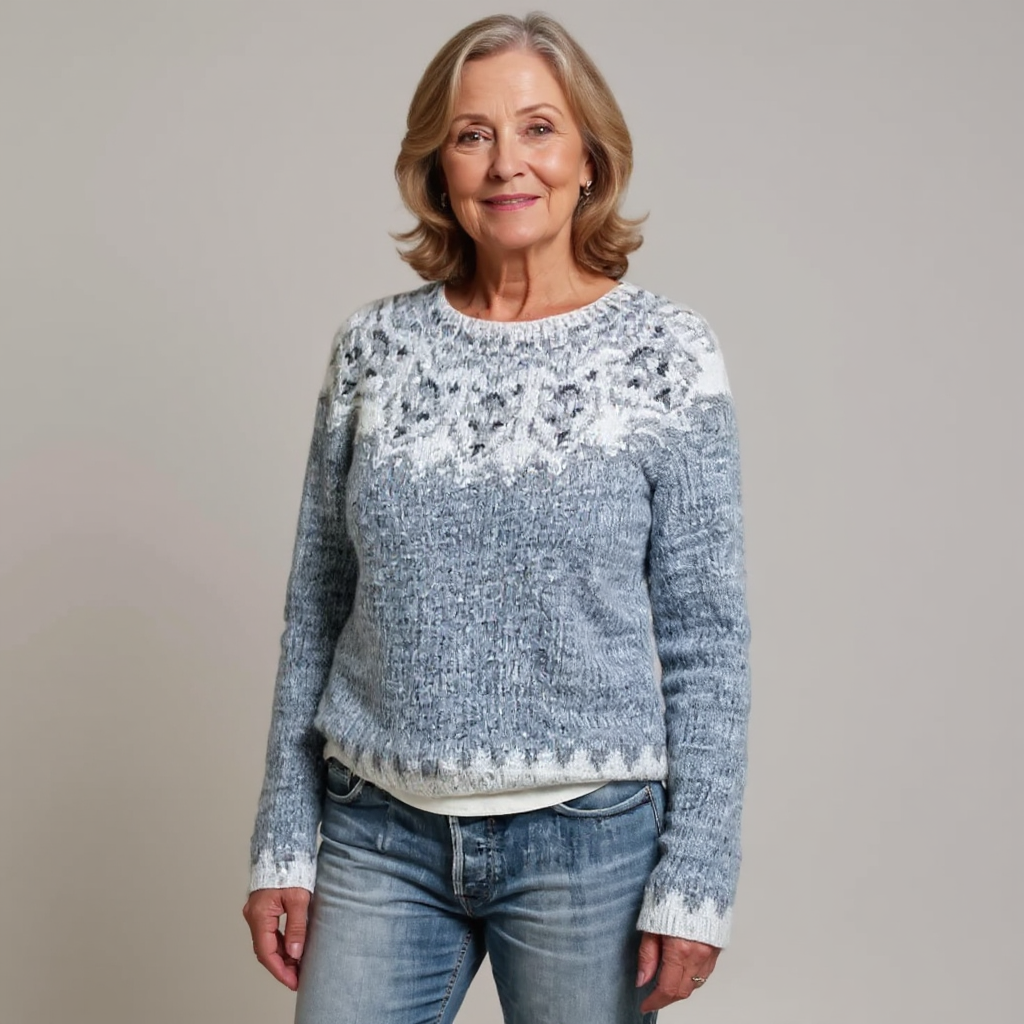 Rebecca – Nordic Fair Isle Knit Sweater