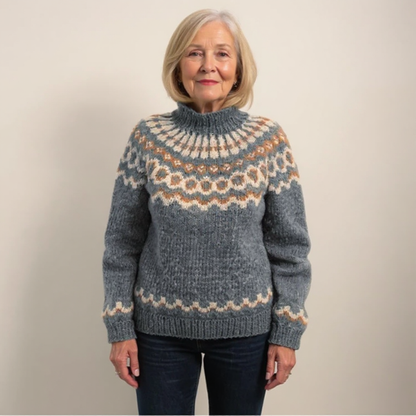 Millicent – Fair Isle Knit Sweater