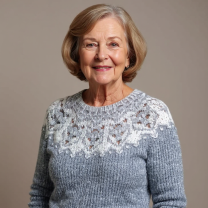 Rebecca – Nordic Fair Isle Knit Sweater