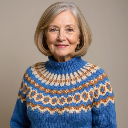 Millicent – Fair Isle Knit Sweater