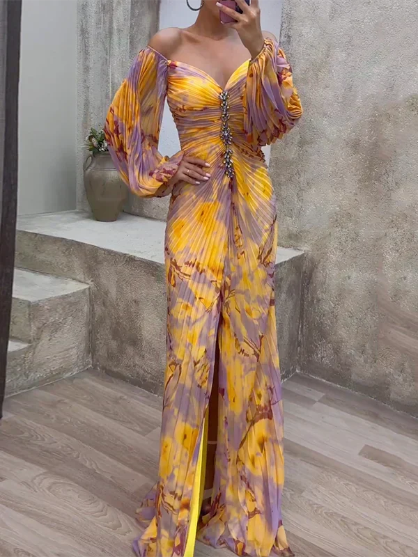 Landry | Elegant V-Neck Dress
