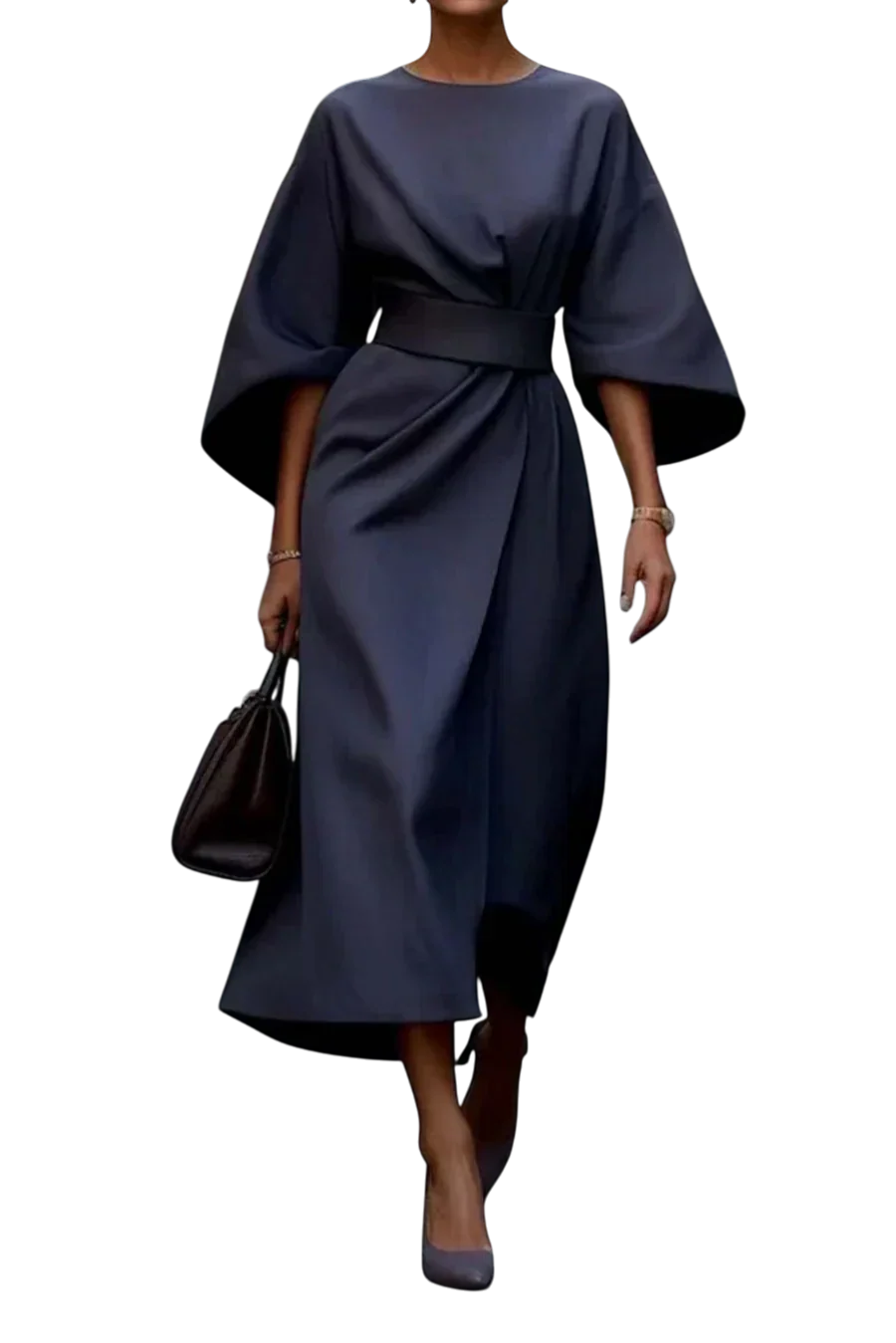 Carla | Elegant Lantern Sleeve Dress