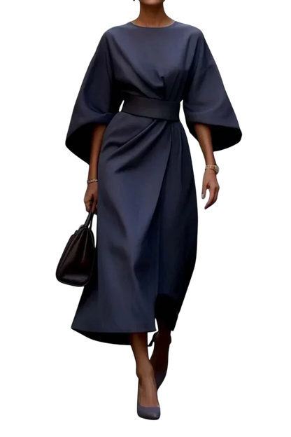 Carla | Elegant Lantern Sleeve Dress