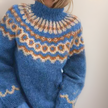 Millicent – Fair Isle Knit Sweater