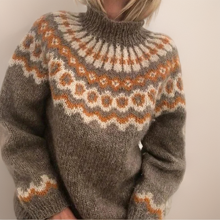 Millicent – Fair Isle Knit Sweater