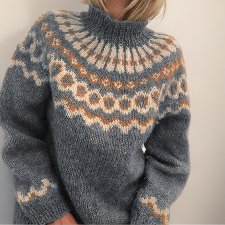 Millicent – Fair Isle Knit Sweater