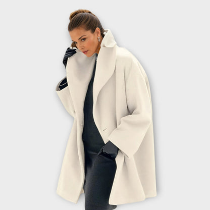 Georgette – Oversized Lapel Coat