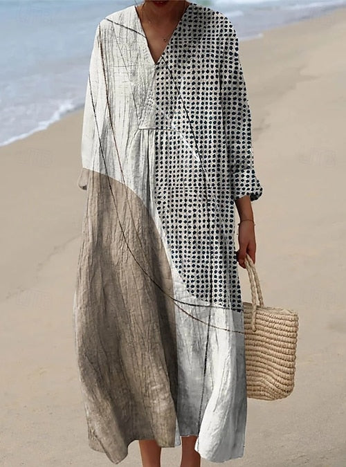 Malia | Artist-Print Dress